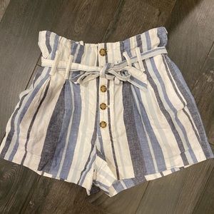 Abercrombie and Fitch button-up shorts